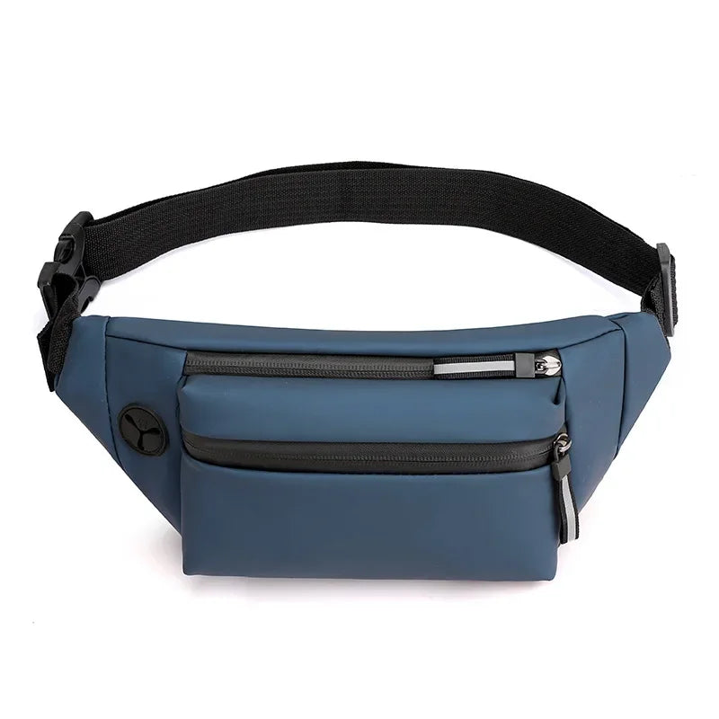 Banane sacoche homme bleu