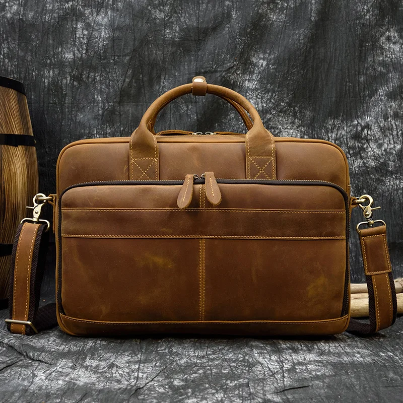 Cartable homme cuir