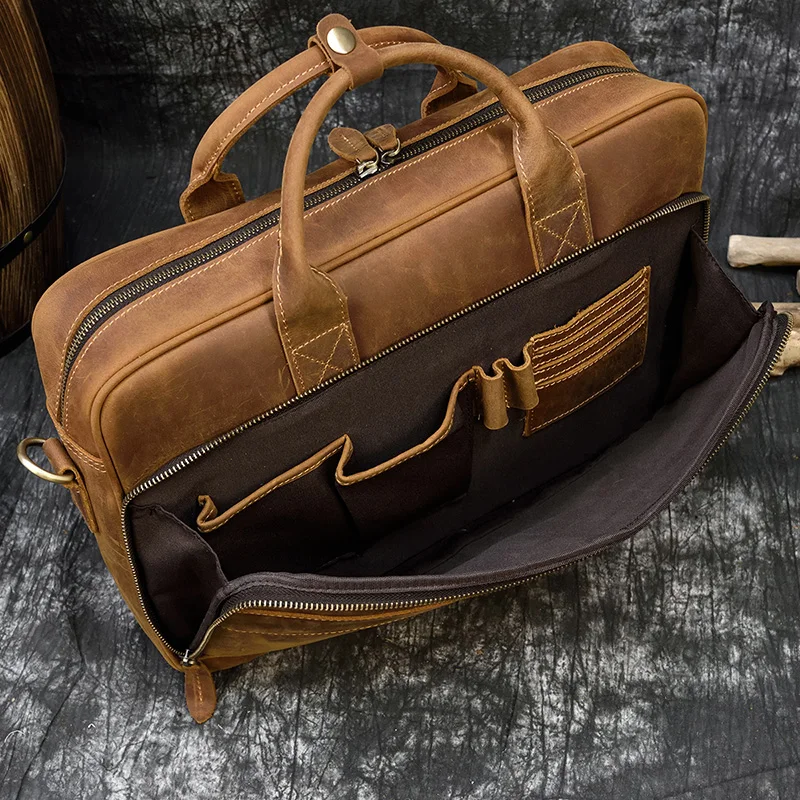Cartable homme cuir