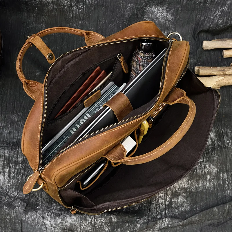 Cartable homme cuir