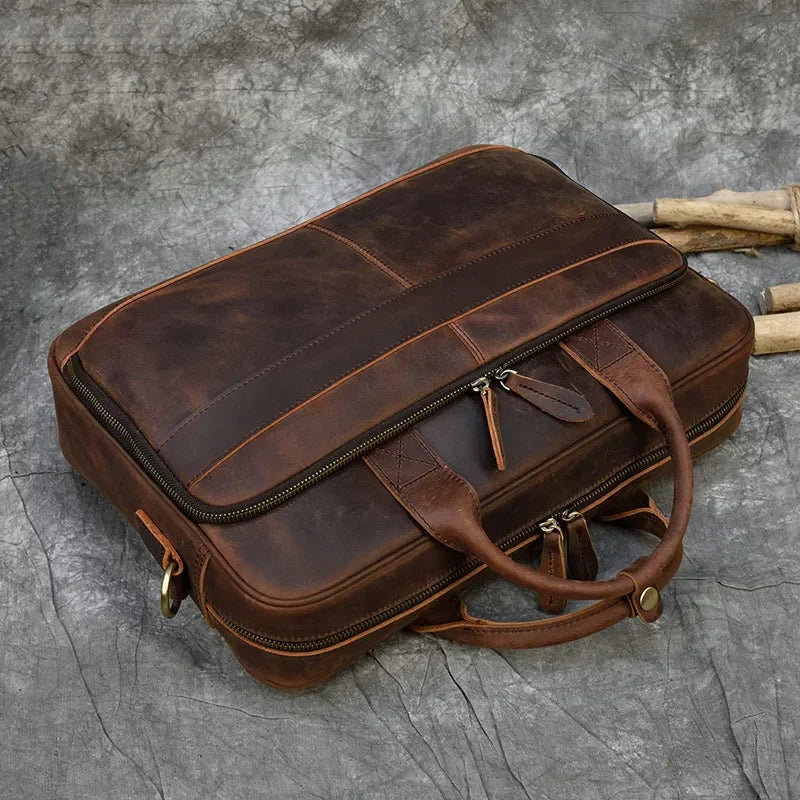 Cartable homme cuir