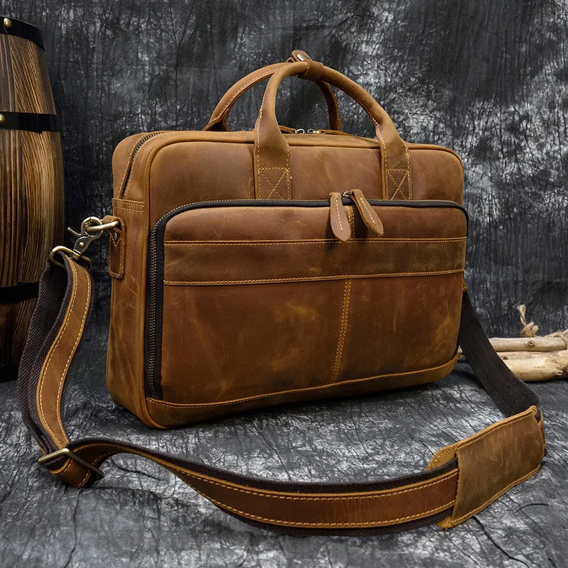 Cartable homme cuir