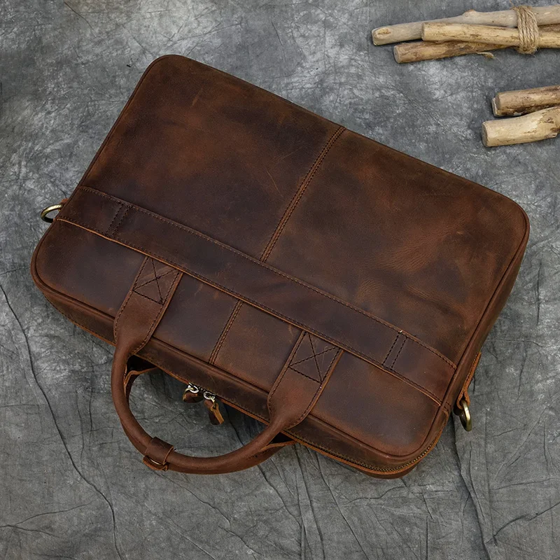 Cartable homme cuir