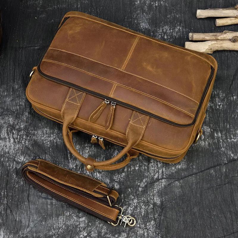 Cartable homme cuir