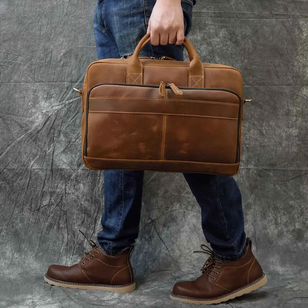 Cartable homme cuir