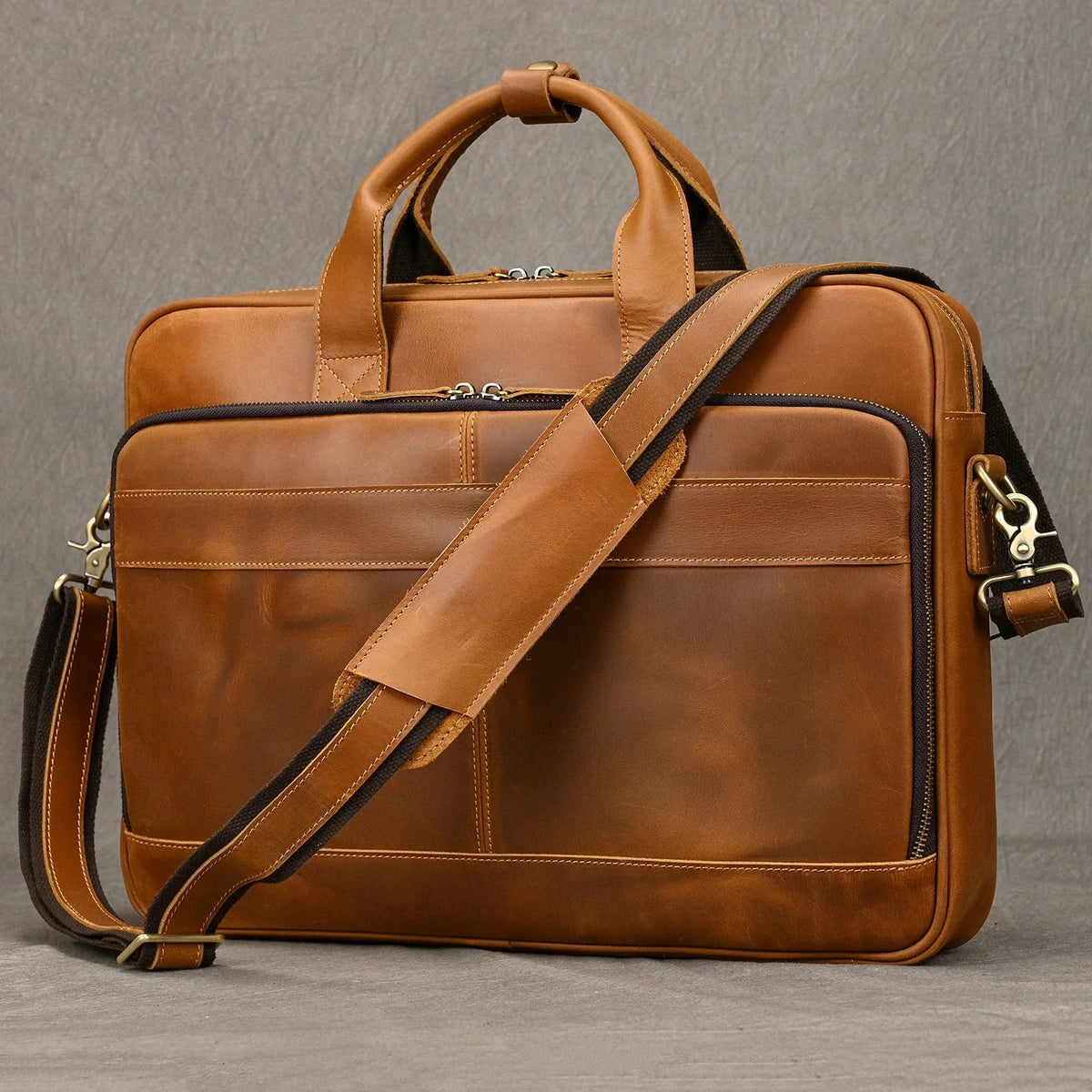 Cartable homme cuir