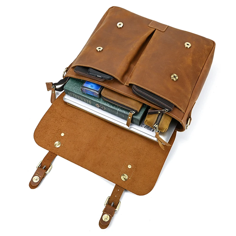 Cartable pour homme cuir