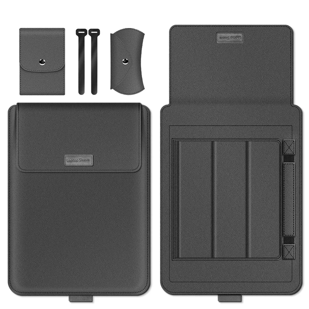 Étui pour ordinateur rehausseur gris / 11 pouces