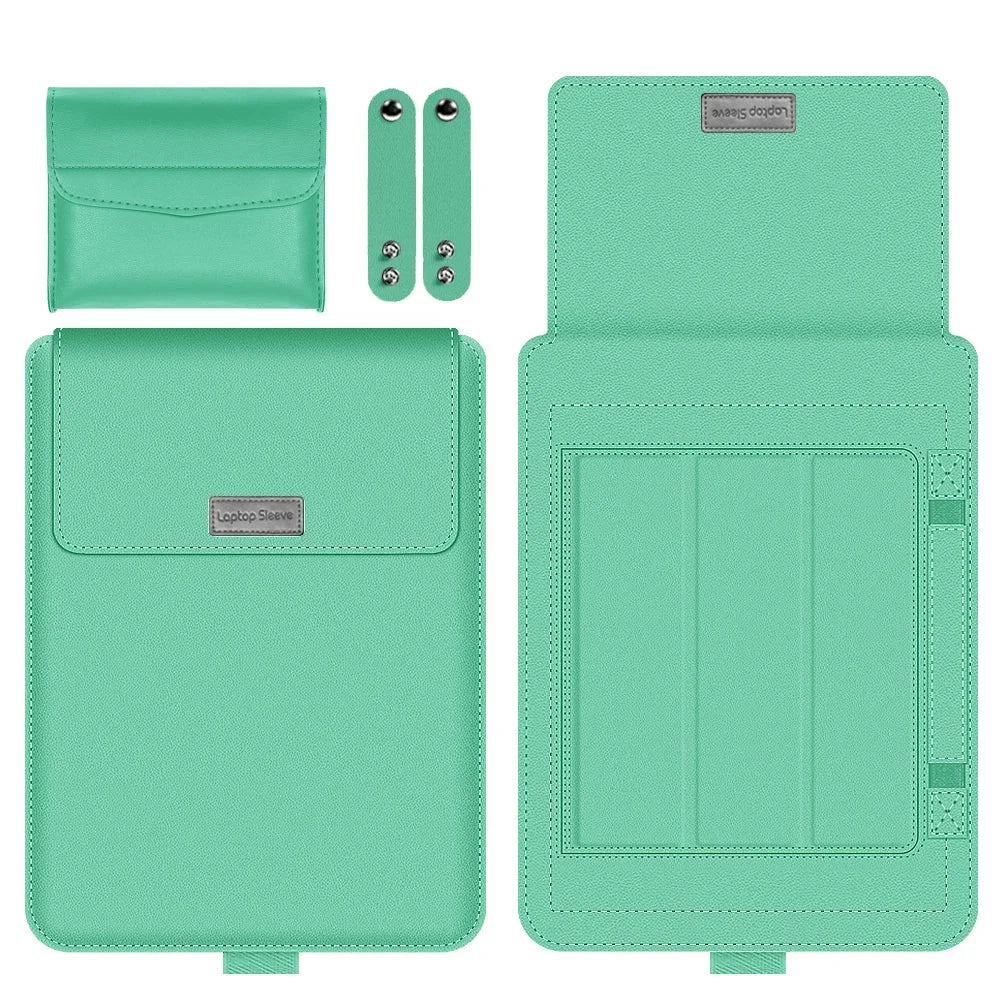 Étui pour ordinateur rehausseur vert clair / 11 pouces