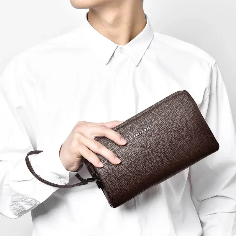 Pochette à main pour homme