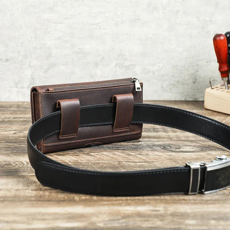 Pochette ceinture pour homme