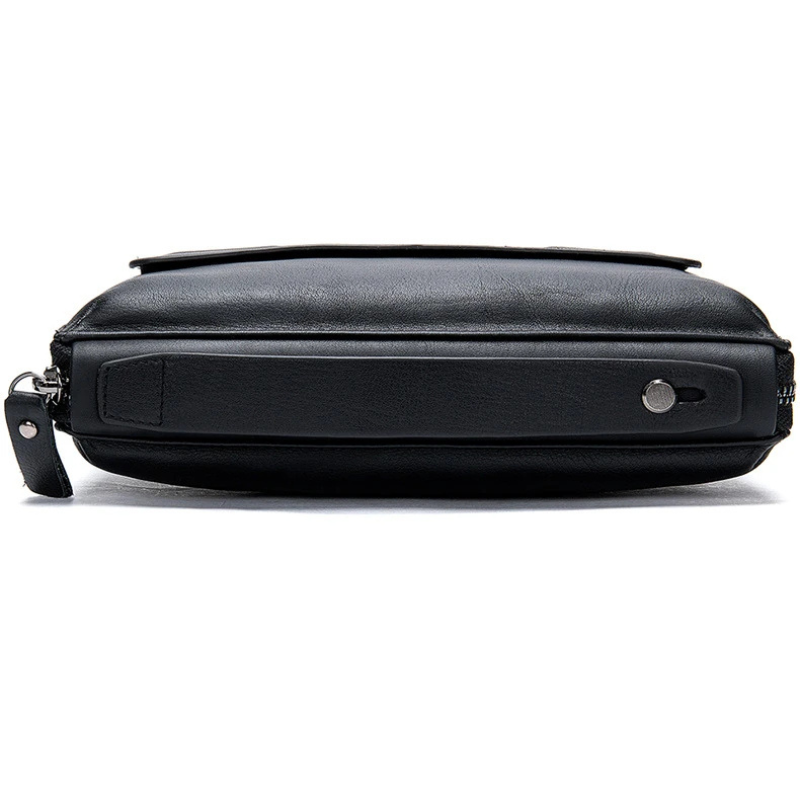 Pochette cuir homme