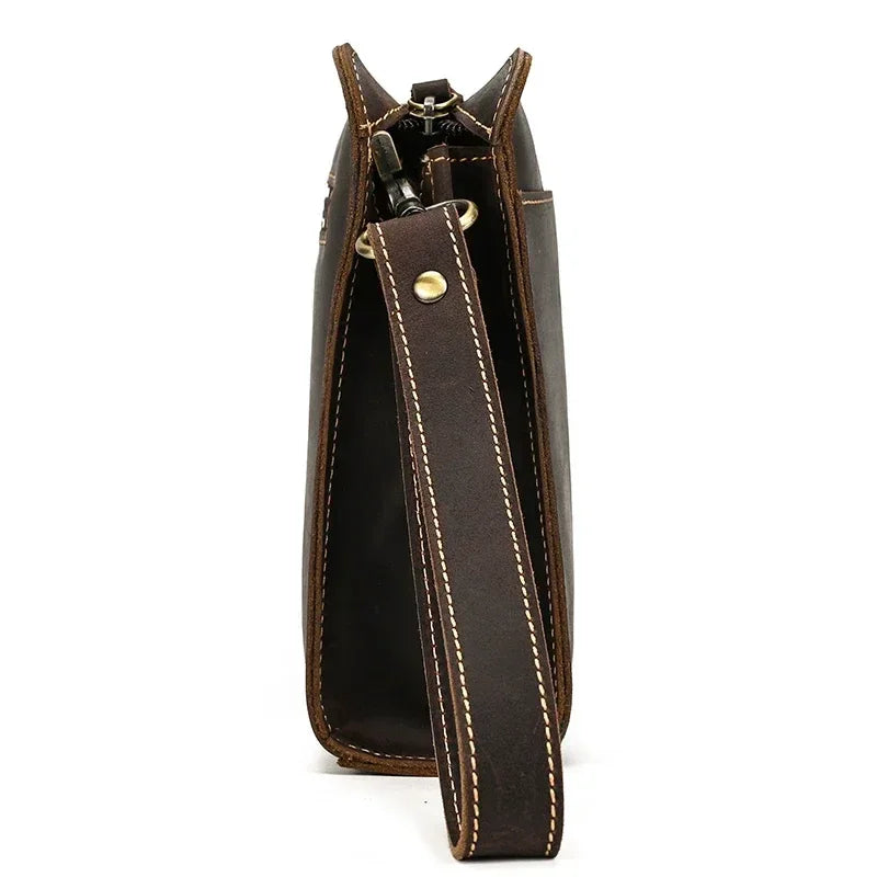 Pochette homme cuir