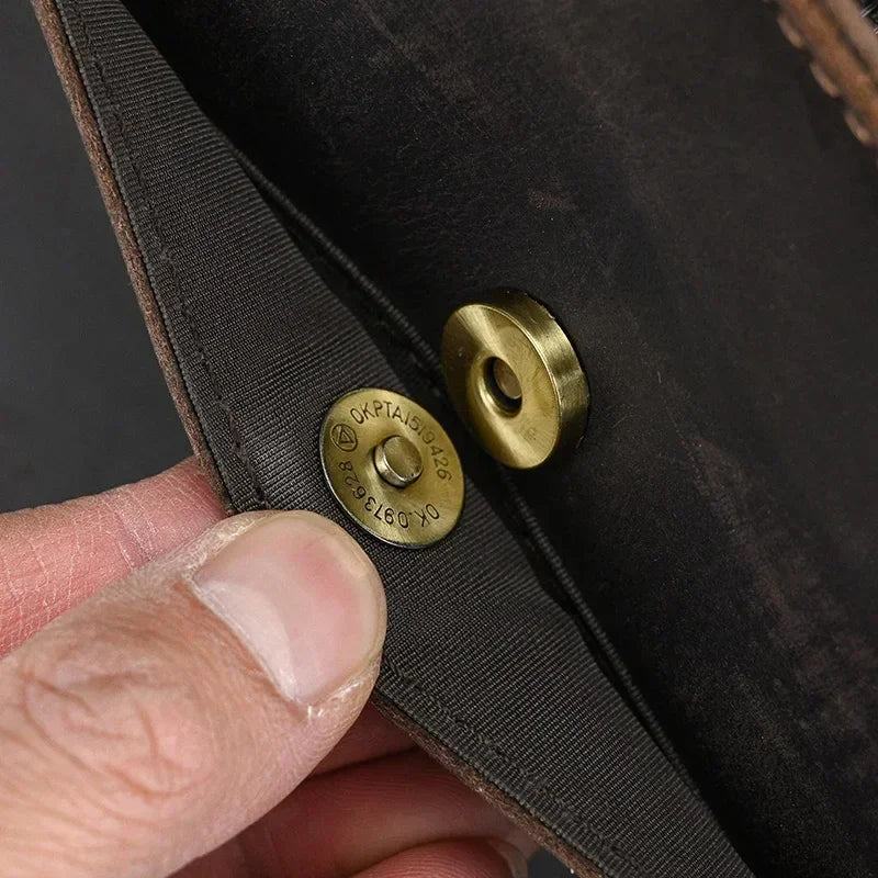 Pochette homme cuir