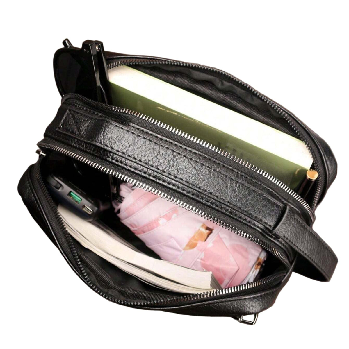 Pochette noir homme