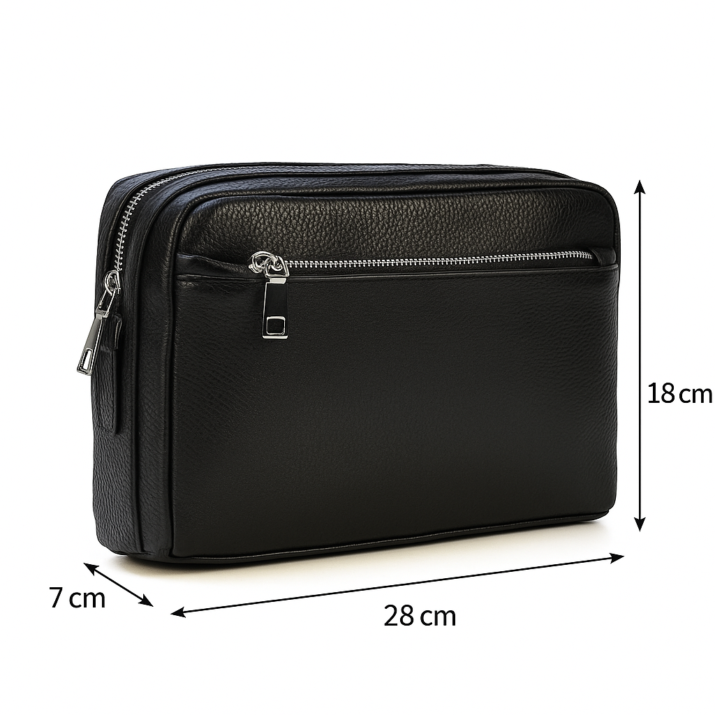 Pochette pour homme cuir