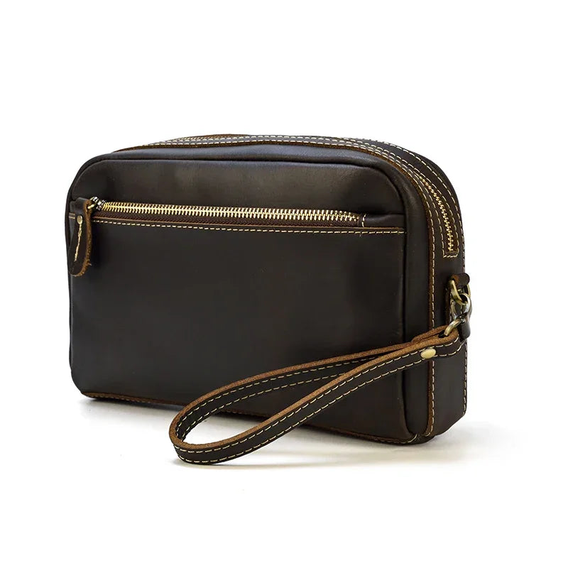 Pochette pour homme cuir