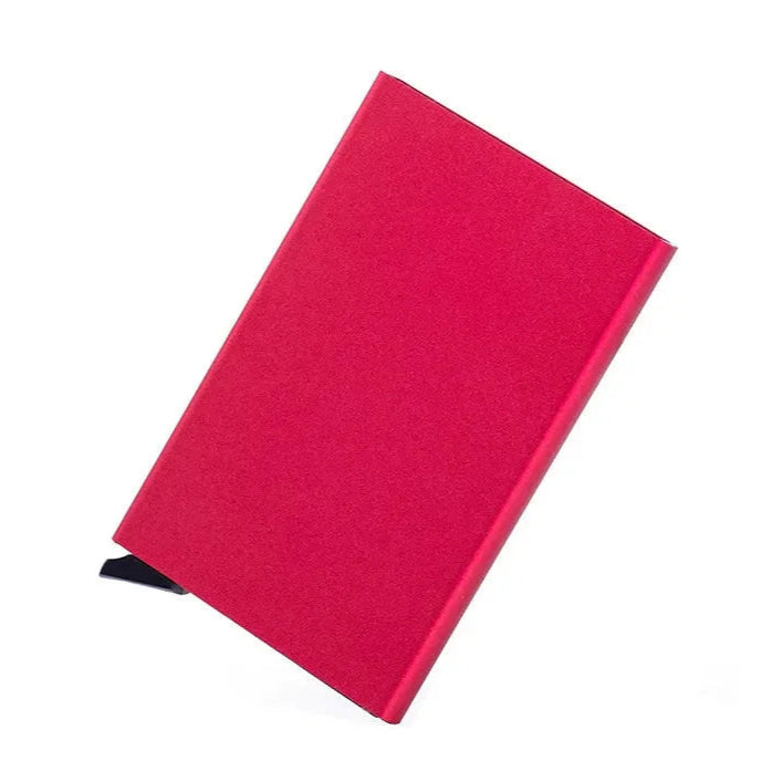 Porte carte aluminium homme