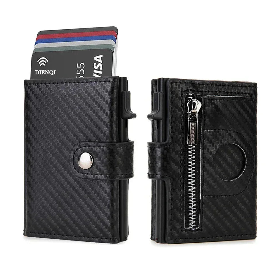 Porte-carte porte-monnaie homme noir