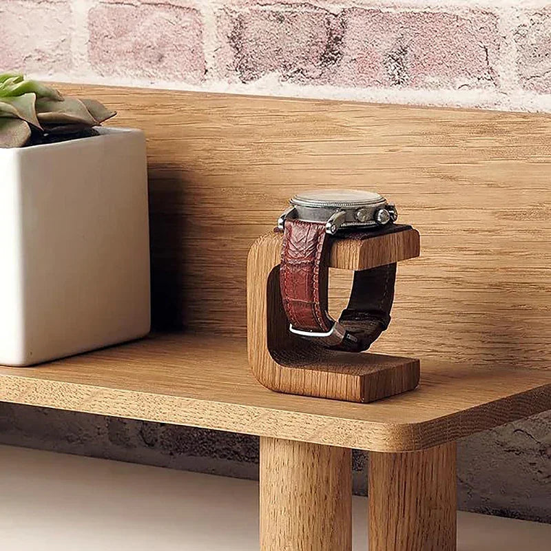 Présentoir pour montre en bois