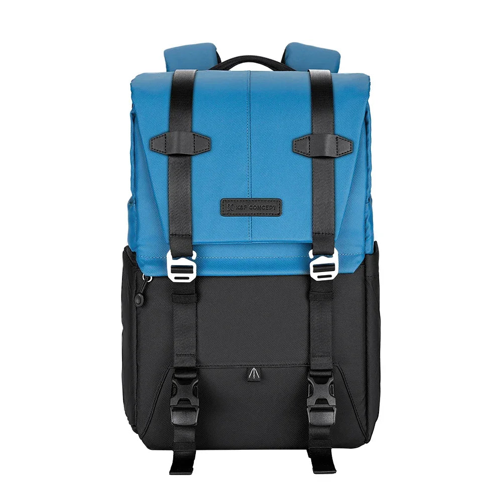 Sac à dos appareil photo randonnée bleu