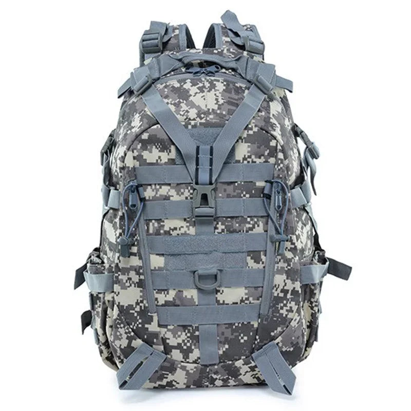Sac à dos camouflage gris