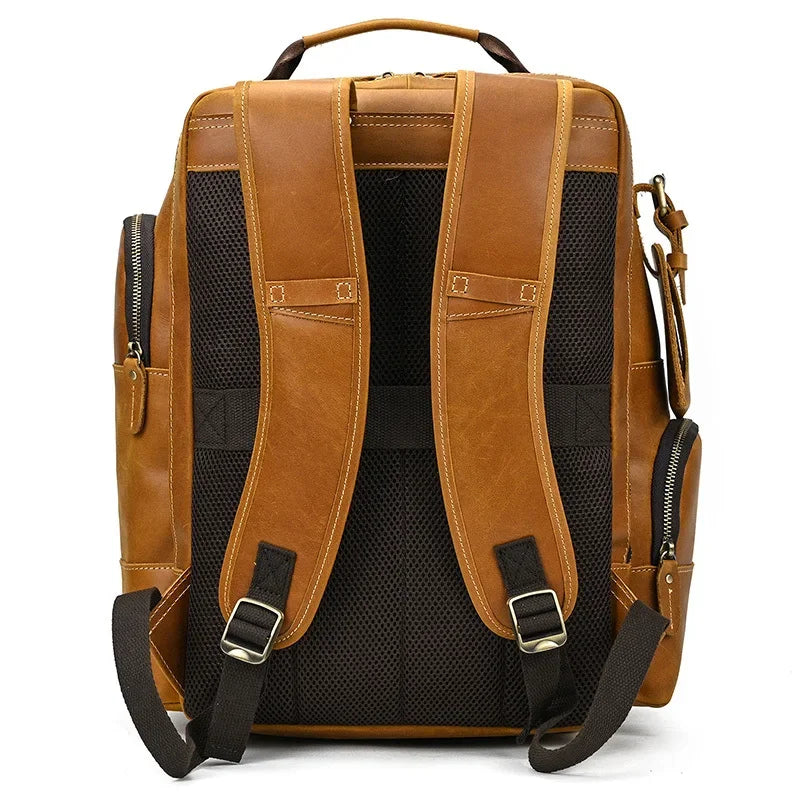 Sac à dos cuir homme vintage