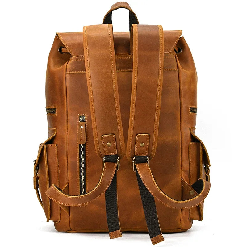 Sac à dos cuir vintage homme