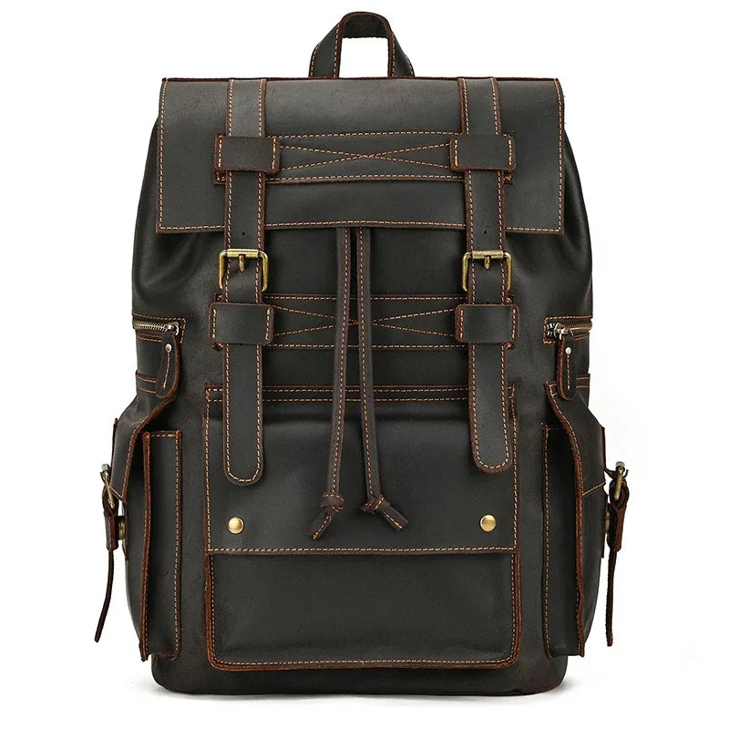 Sac à dos cuir vintage homme