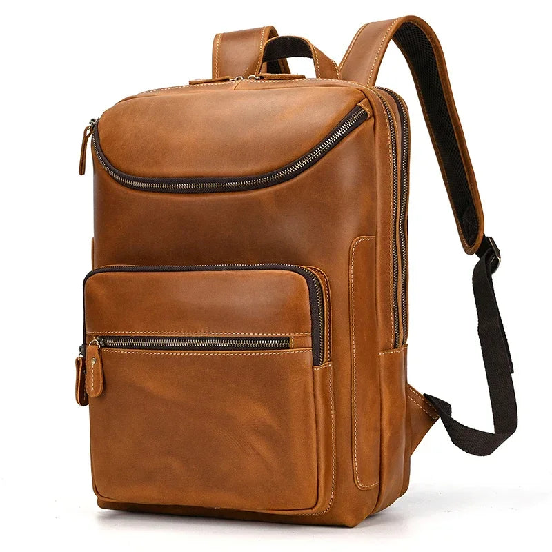 Sac à dos en cuir homme elio