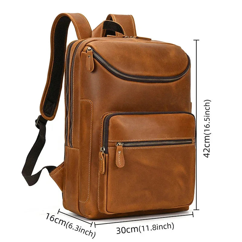 Sac à dos en cuir homme elio