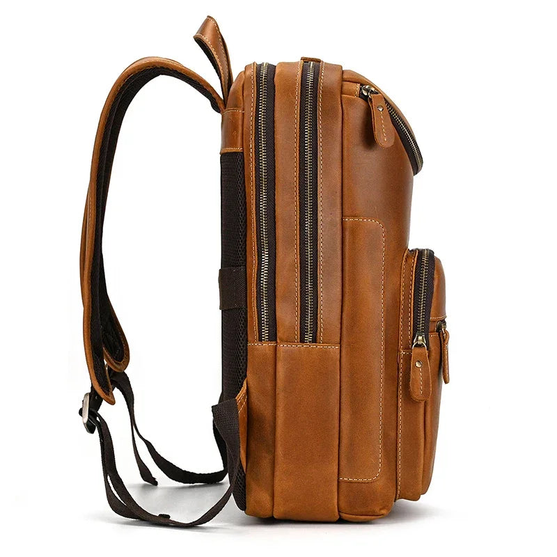 Sac à dos en cuir homme elio