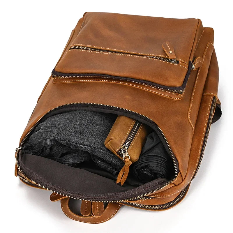 Sac à dos en cuir homme elio