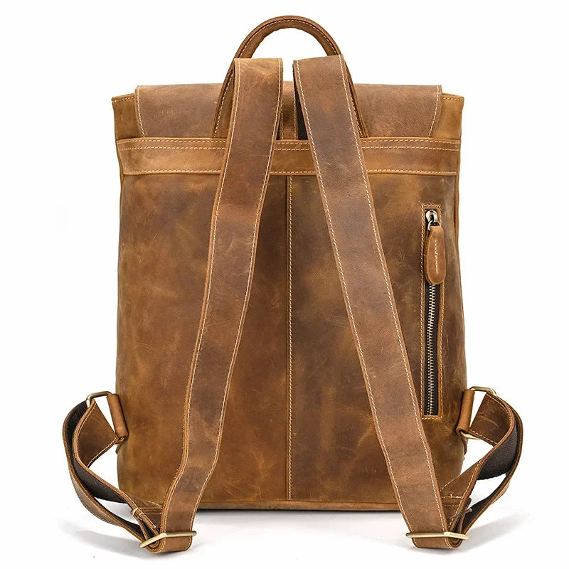Sac à dos en cuir louis