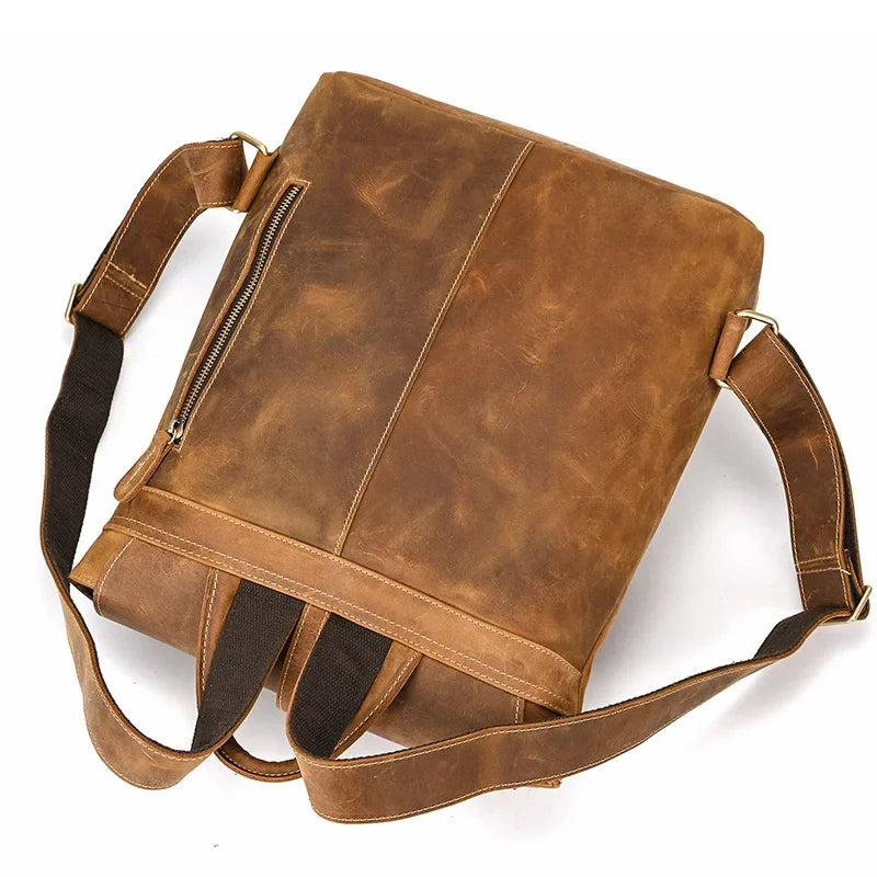 Sac à dos en cuir louis