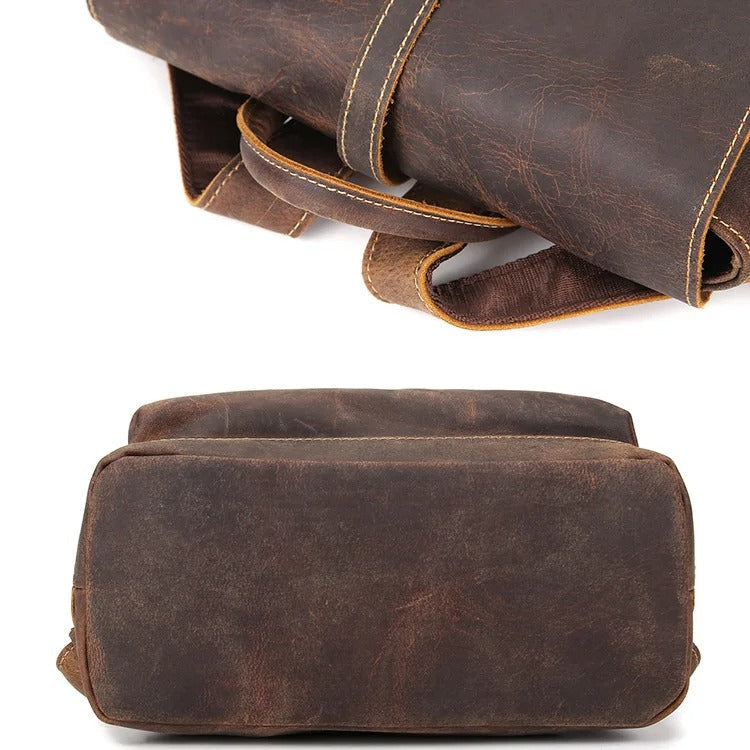 Sac à dos en cuir pour homme