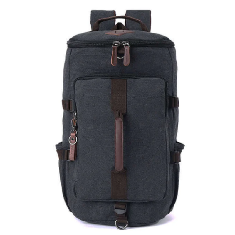 sac a dos en toile noir