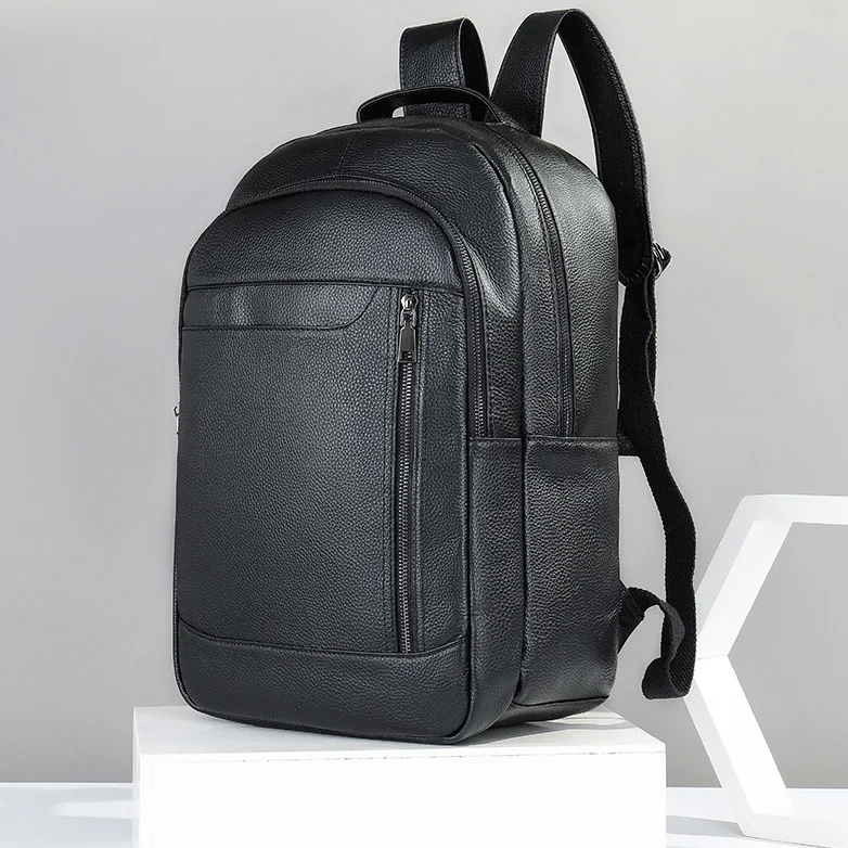 Sac à dos homme cuir noir