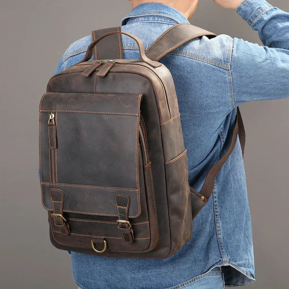 Sac à dos homme en cuir