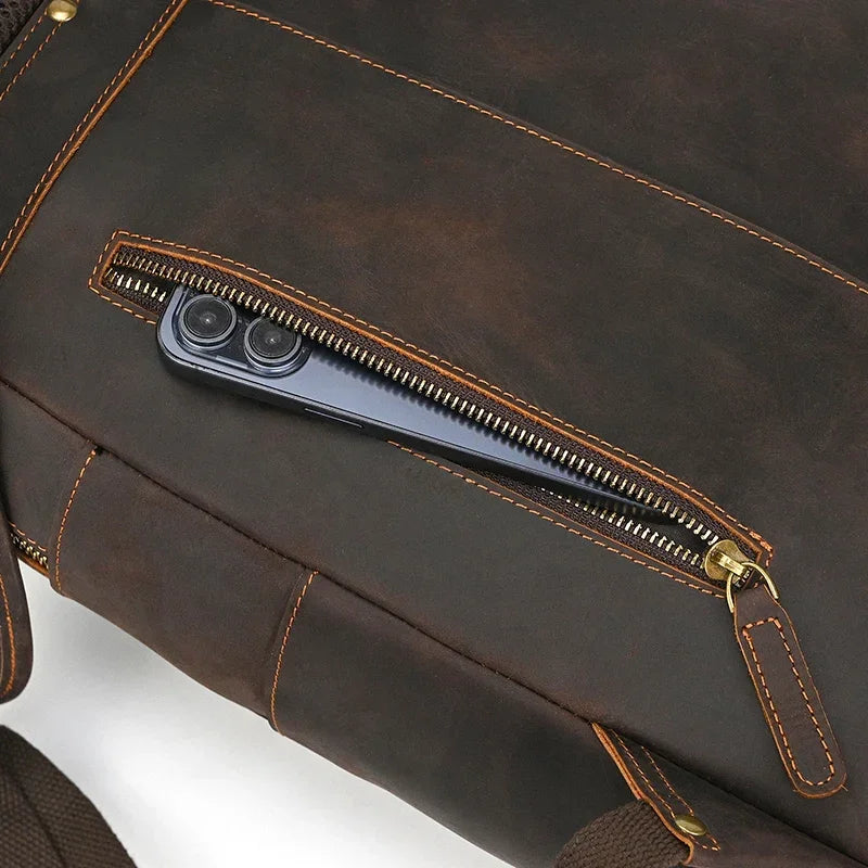 Sac à dos homme en cuir