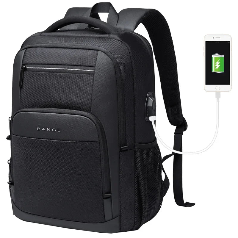 Sac à dos homme pour ordinateur noir