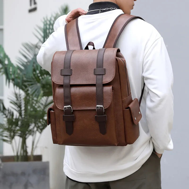 Sac à dos homme style vintage
