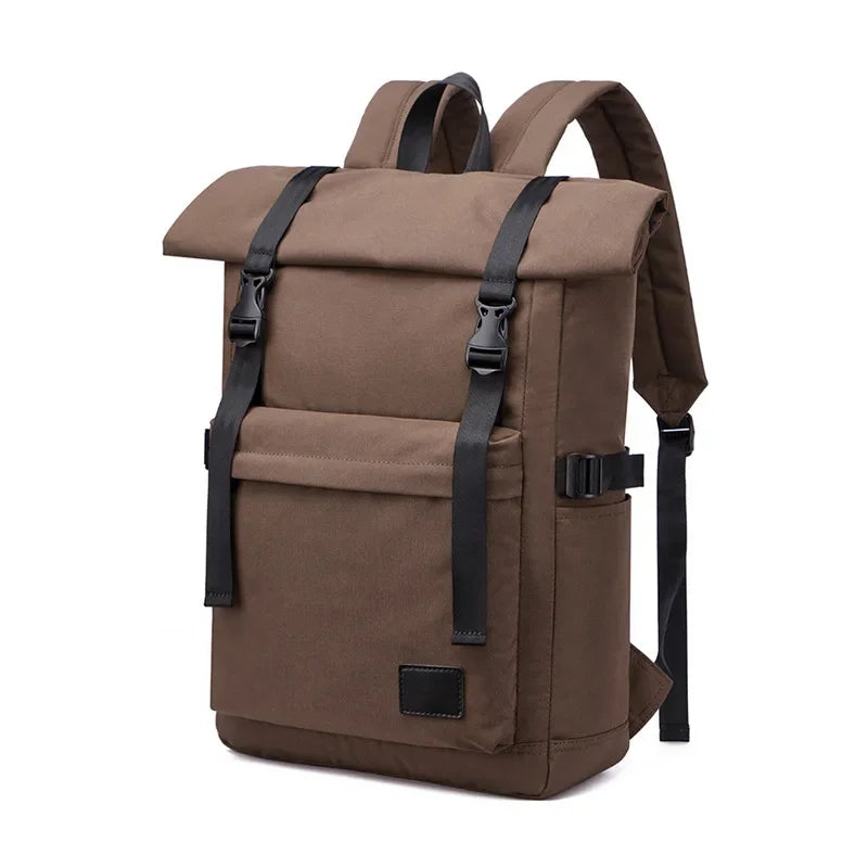 Sac à dos imperméable marron