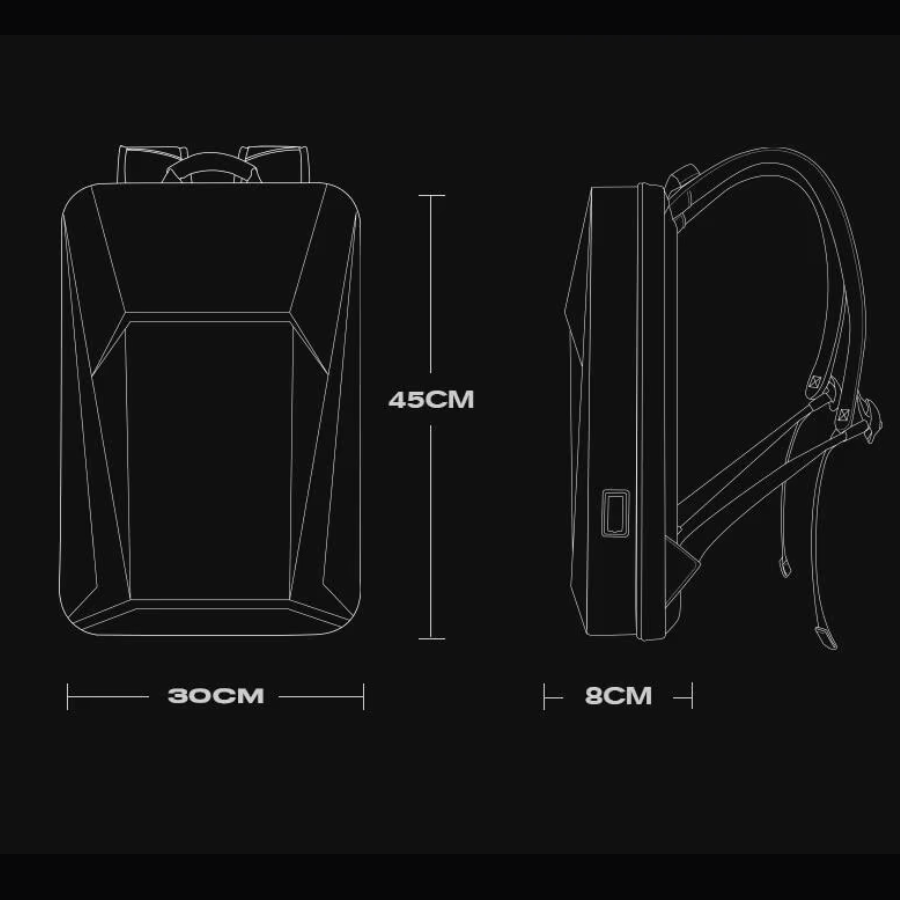 Sac à dos rigide