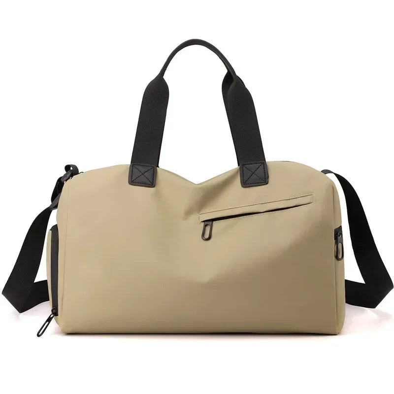 Sac de sport beige