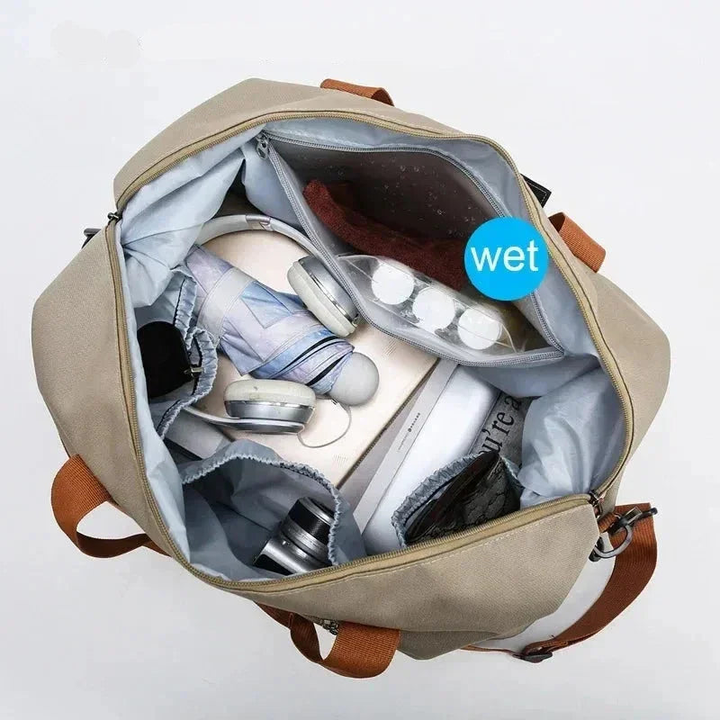 Sac de voyage en tissu