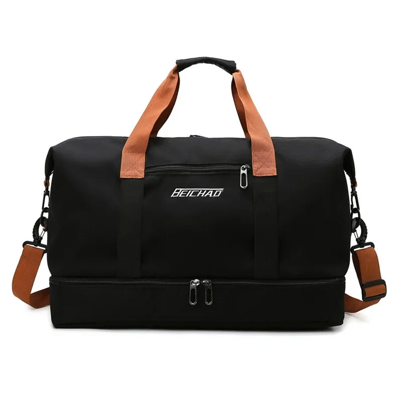 Sac de voyage en tissu noir