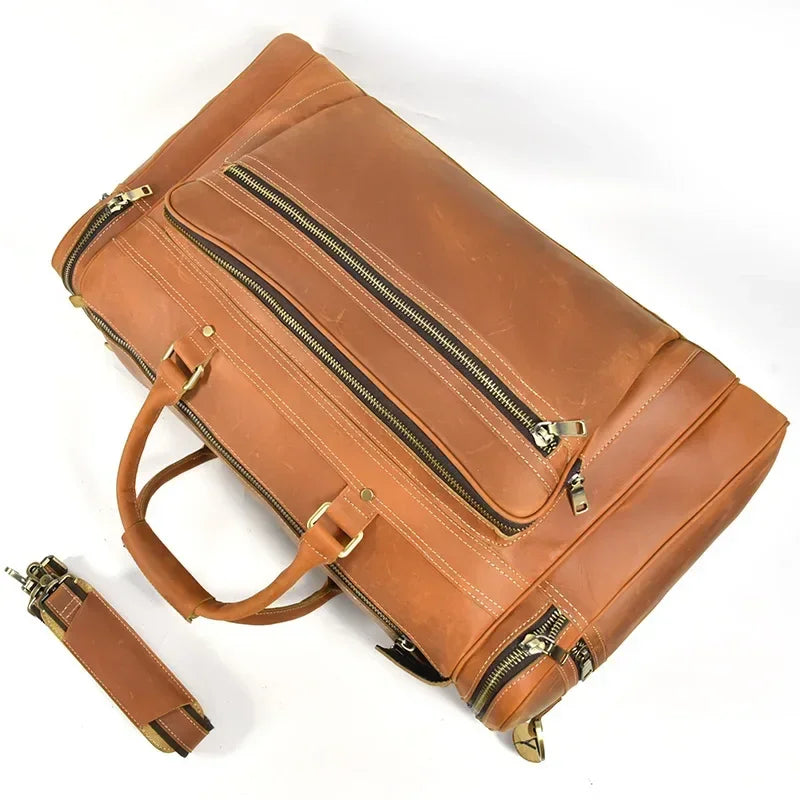 Sac de voyage homme cuir rectangulaire