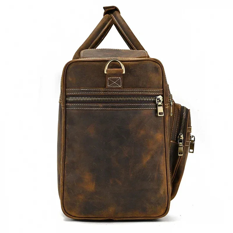 Sac de voyage homme cuir rectangulaire