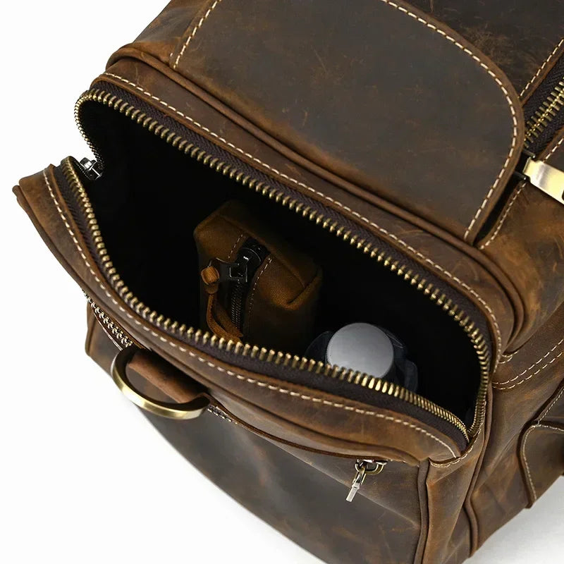 Sac de voyage homme cuir rectangulaire